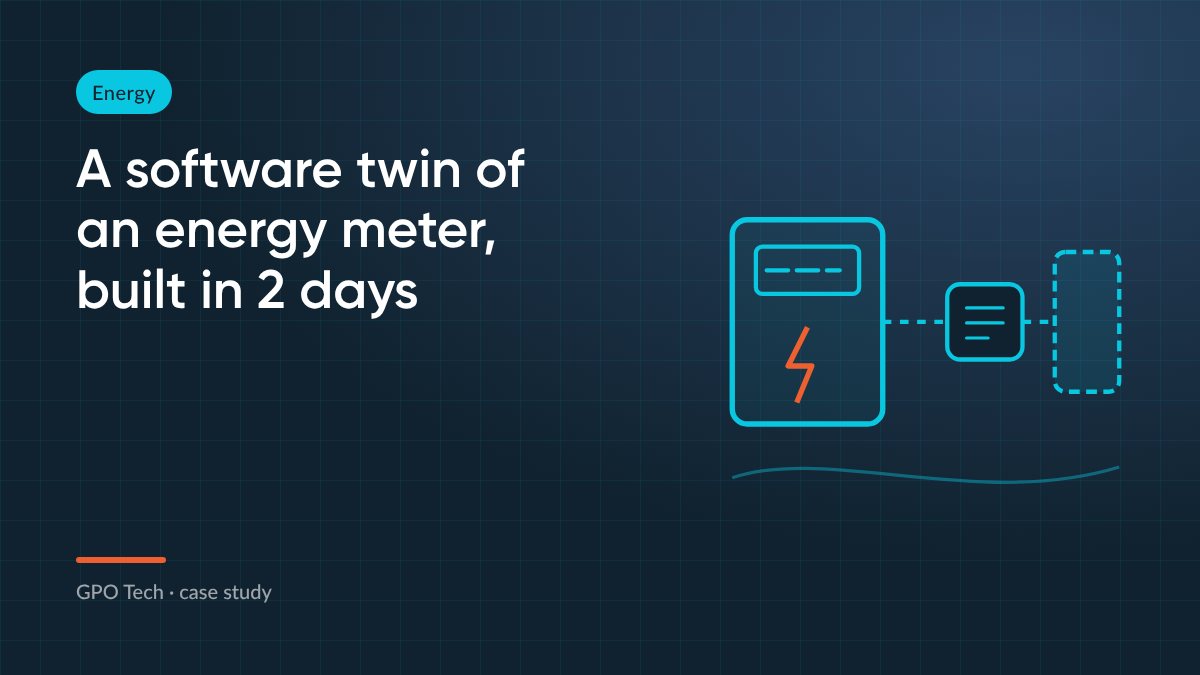 A software energy meter: an existing meter shown as a Shelly EM